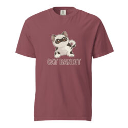 Unisex Cat Bandit heavyweight t-shirt