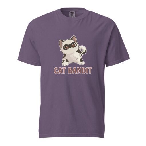 Unisex Cat Bandit heavyweight t-shirt - Image 2