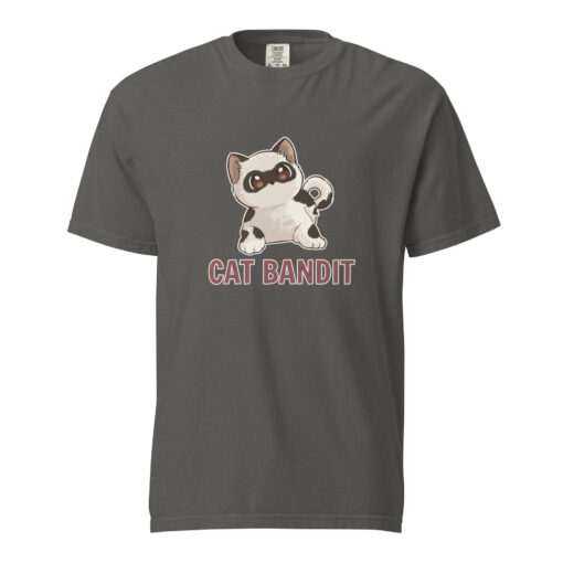 Unisex Cat Bandit heavyweight t-shirt - Image 5