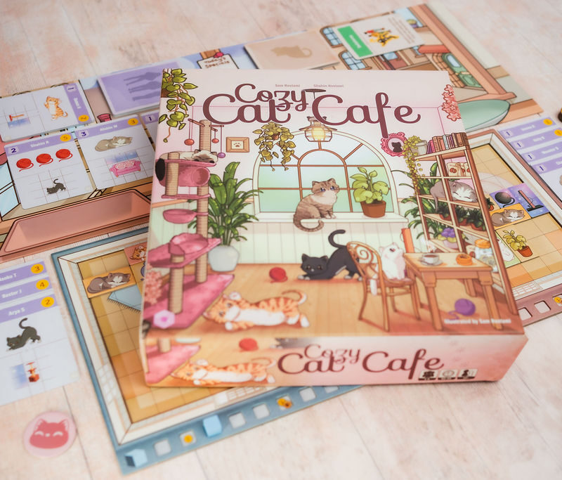 6 x Cozy Cat Cafe (French Edition) [PREORDER]