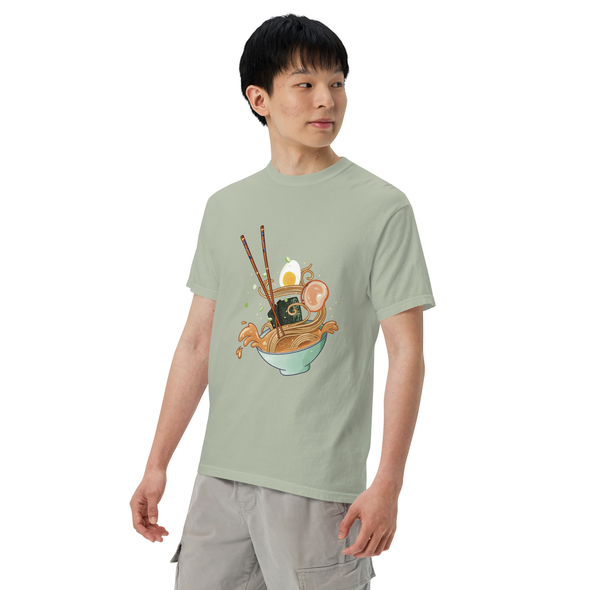 Unisex Ramen Bowl heavyweight t-shirt - Image 10